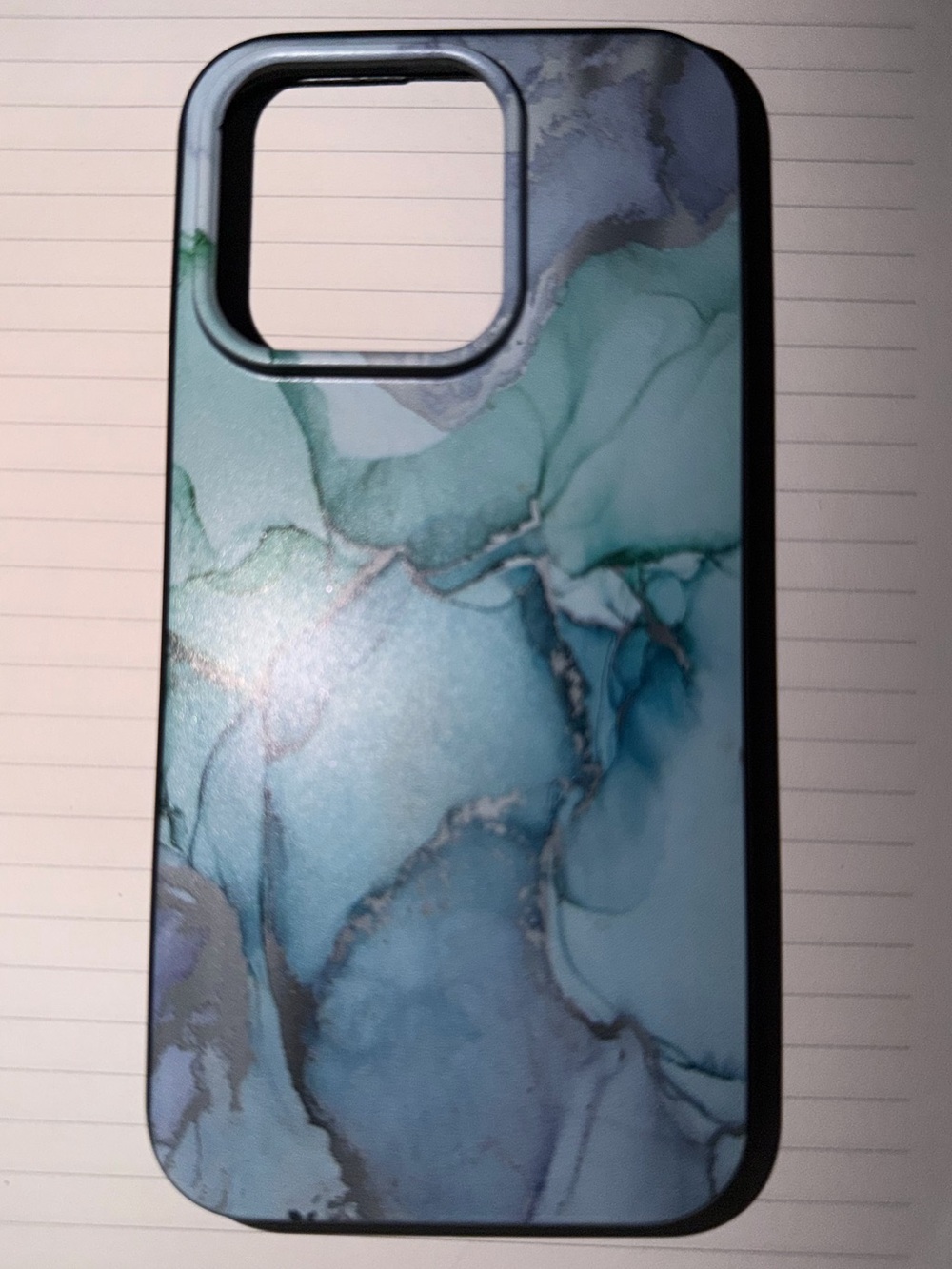 iPhone 15 pro max- phone caseBlue Marble Protective Phone Case - Stylish Coverag